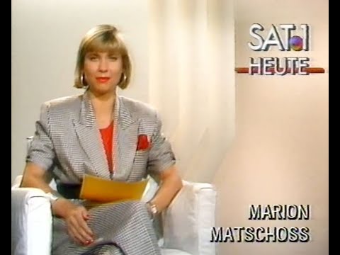 SAT.1 01.05.1988 - Vorschau, Ansage und Beginn von "Die Todesfalle unter dem Meer"