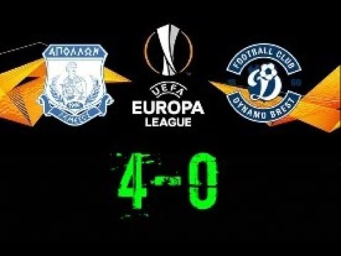 APOLLON LIMASSOL VS DINAMO BREST UEFA EUROPA LEAGUE QUALIFICATION