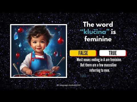 Can You Correctly Guess The Gender Of These Czech Nouns?