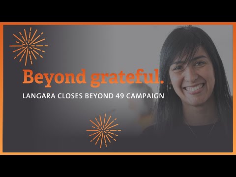 Beyond Grateful: Langara closes Beyond 49 campaign