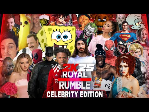 Celebrity Royal Rumble in WWE 2K25