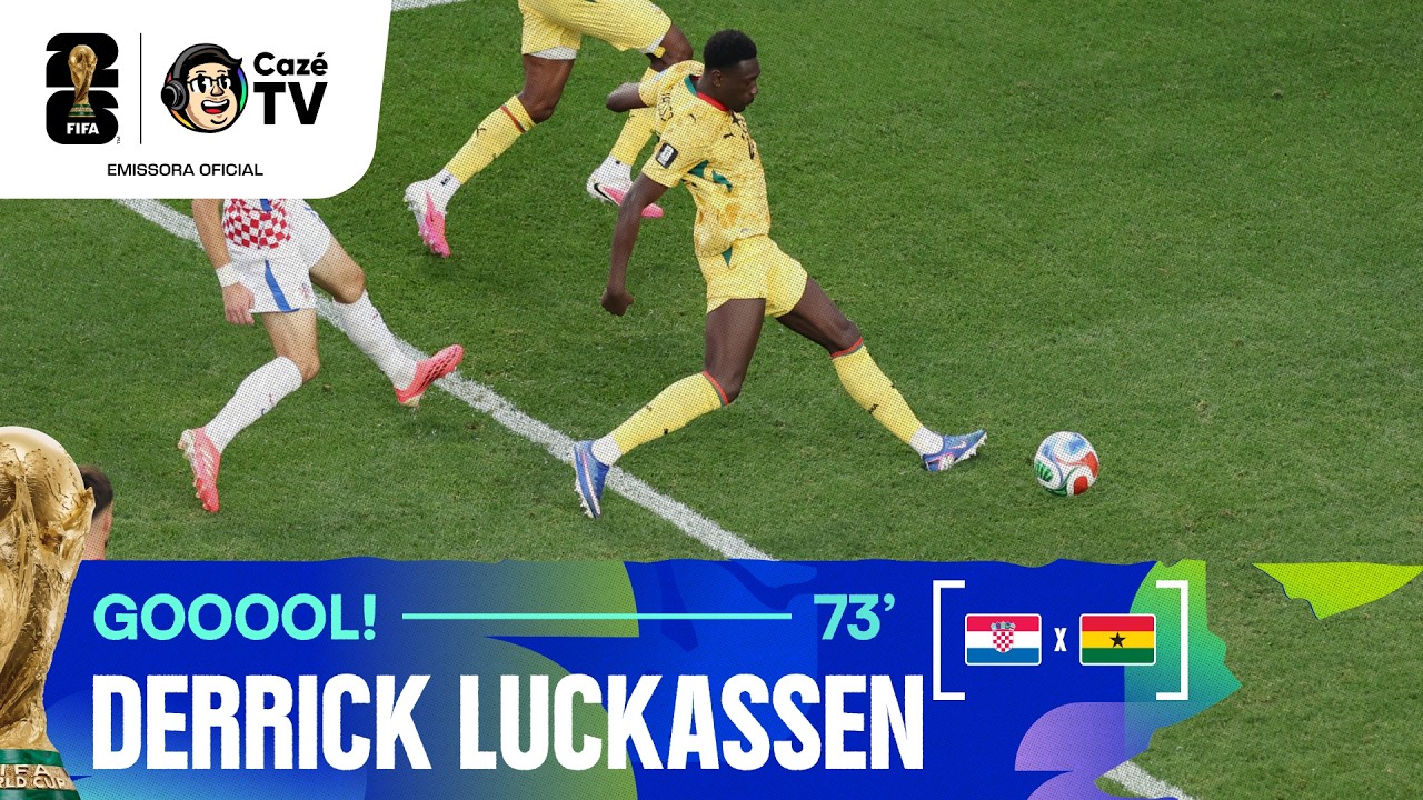 O JUIZ CONFIRMOU! É GOL DE GANA! LUCKASSEN EMPATA O JOGO E COLOCA GANA EM 2º LUGAR!
