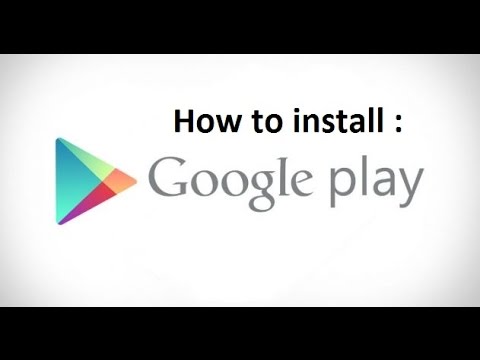 comment installer playstore sur telephone