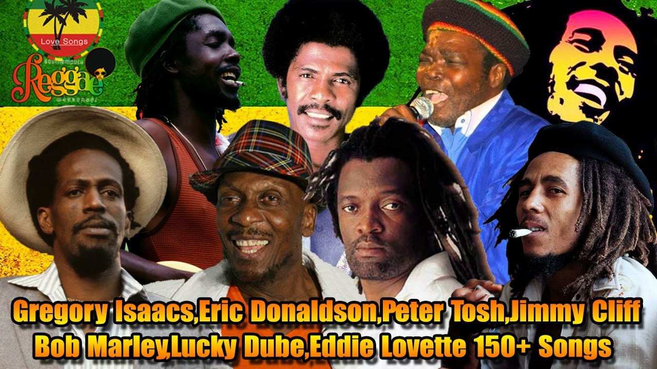 Gregory Isaacs,Eric Donaldson,Peter Tosh,Jimmy Cliff,Bob Marley,Lucky Dube,Eddie Lovette: 150+ Songs