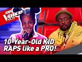 10-Year-Old RAPS like a real PRO in The Voice Kids! ✌