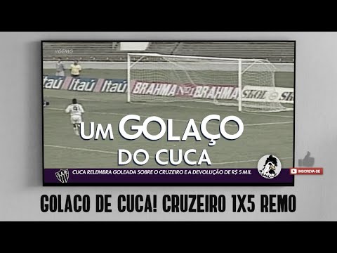 Remo meteu goleada de 5x1 no Cruzeiro com direito a golaço de Cuca pelo BR 1994