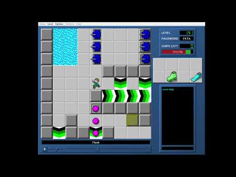 CCLP1 level 141 solution - 269 seconds