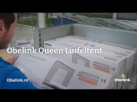 Obelink Queen 250 zijwand links - Inclusief rafter