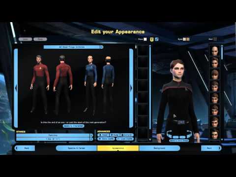 Star Trek Online - Character Creation Options