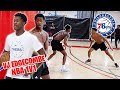 Sixers VJ EDGECOMBE Is Cooking And Talking Spicy In NBA 1V1
