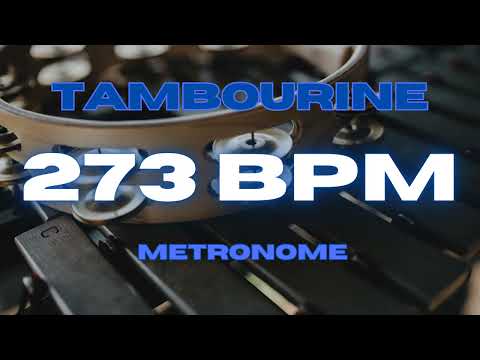 273 BPM - Tambourine Metronome