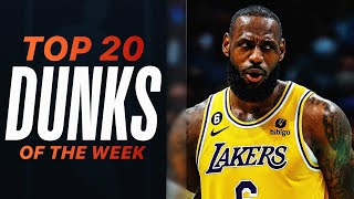 NBAs Top 20 Dunks of Week 12  2022-23 Season