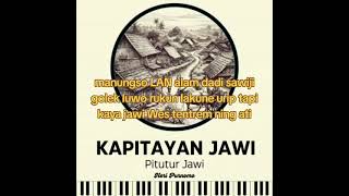 Download lagu Kapitayan Jawi_Lirik mp3 Download lagu Kapitayan Jawi_Lirik mp3