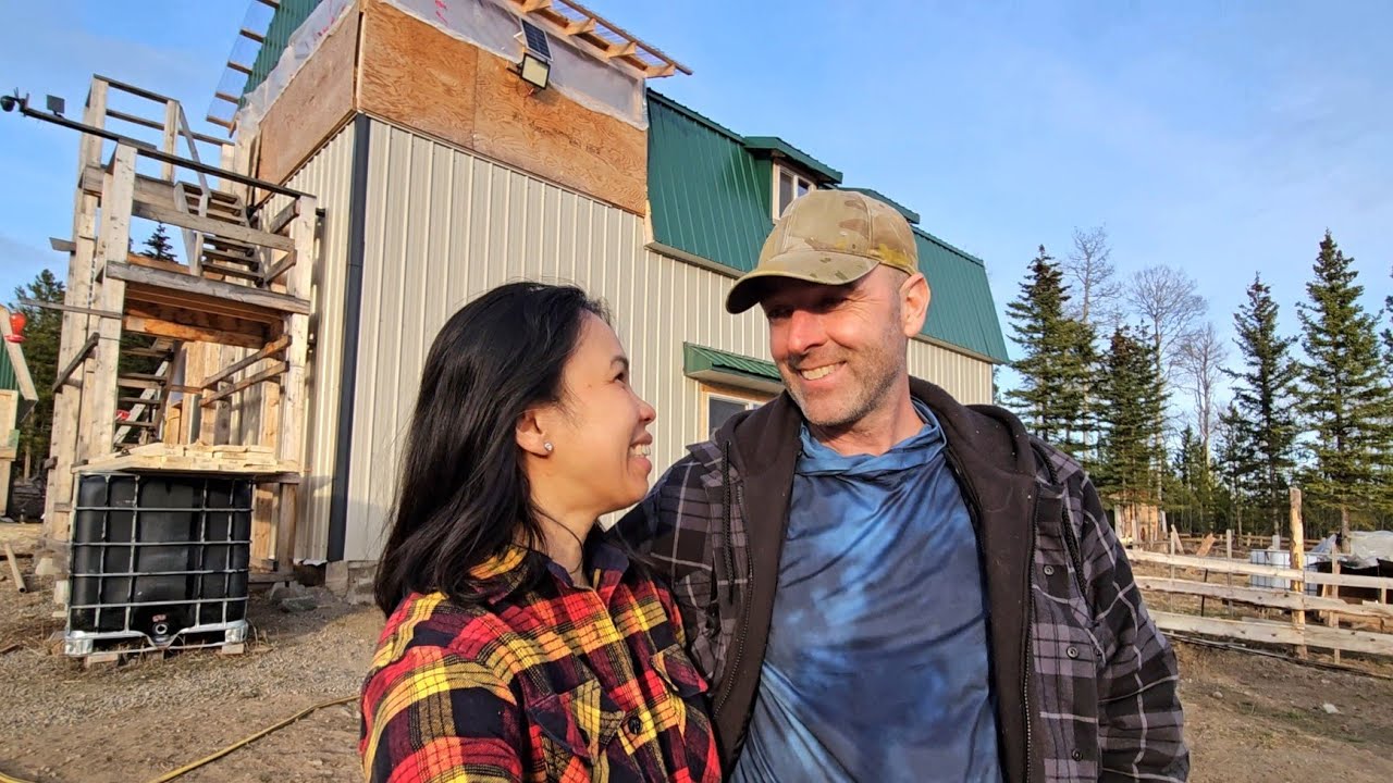 He Thinks It. He Builds it. | Off-Grid DIY Kitchen Build