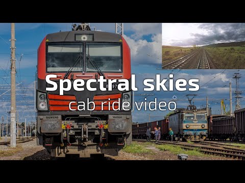 Vectron Cab Ride 🛤 DMV 🔴 FIghter 2 ⚫️ 193 972 under 🌤 Spectral skies (Burgas - Straldzha)