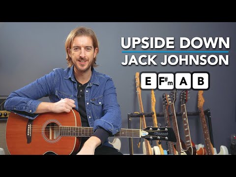Jack Johnson Upside Down Guitar Lesson (Chords + EASY LEAD!)