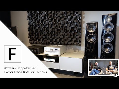Doppelter Hifi Test mit Holger 🤩 - Elac Vela vs Elac Concentro & Michi X3 vs Technics SU-R1000!