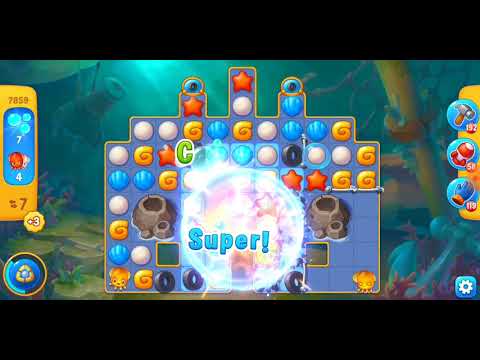 Fishdom. 7859 level no boosters and diamonds