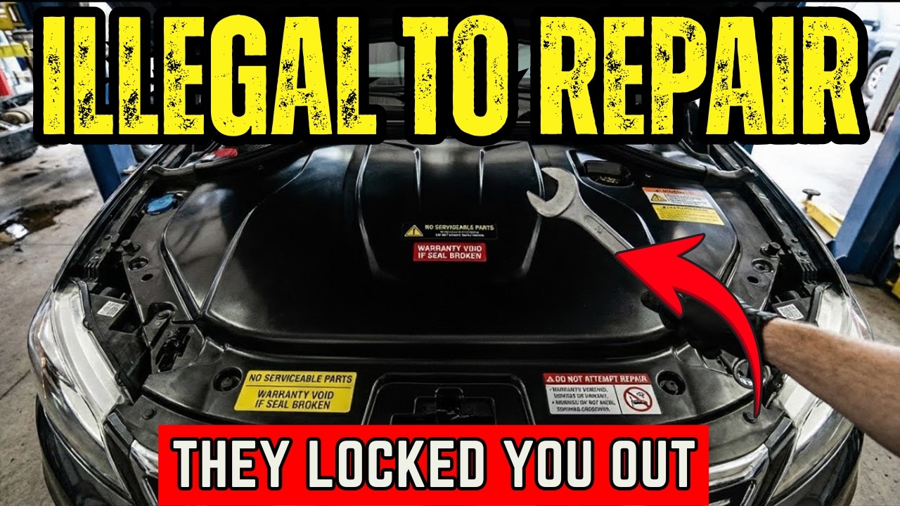 Why You Can't Fix Your Own Car Anymore (They Made It This Way)