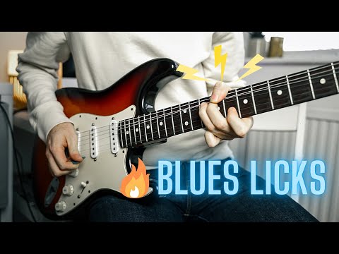 Learn These 3 TASTY Blues Licks! INSTANTLY Elevate Your Blues Guitar Solos