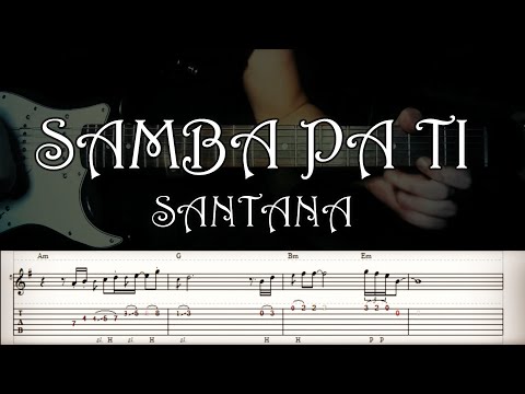 Samba pa ti - Santana | Full TAB | Guitar Cover | Lesson | Tutorial | Sheet