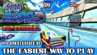 Supermodel ☆ Model 3 Emulator Full Setup Guide 2025 #segamodel3 #arcadegames #emulator