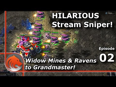 StarCraft 2: Planetary Fortress Rushing With Mines and Ravens!