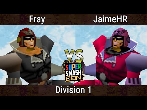 SSC 2023 - Fray (Captain Falcon) Vs. JaimeHR (Captain Falcon) Smash Bros - SSB64