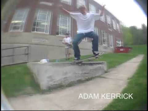 Adam Kerrick Crooked Grind to hill bomb