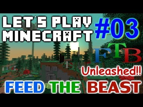 Let's Play Minecraft Hermitcraft FTB Unleashed Ep. 3 - Got Power!!!