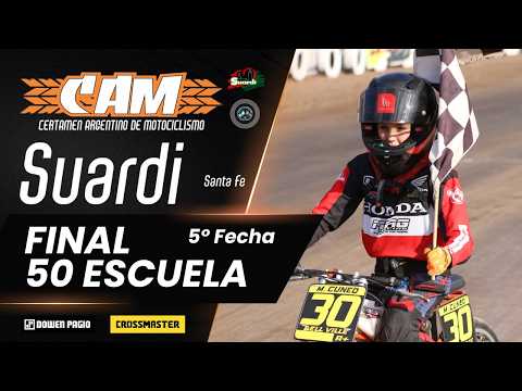 Final COMPLETA - 50cc Escuela - 5a Fecha - CAM Suardi 2026