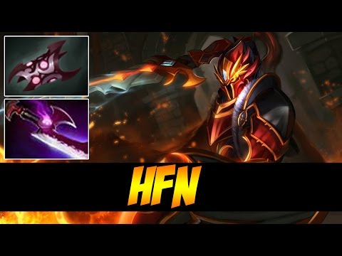 24 KILLS IN 22 MINUTES - hFn Plays Dragon Knight - Dota 2
