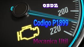 Que es obd p1899 Chrysler