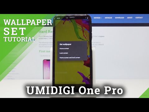 How to Change Wallpaper in UMIDIGI One Pro – Set Up Wallpaper