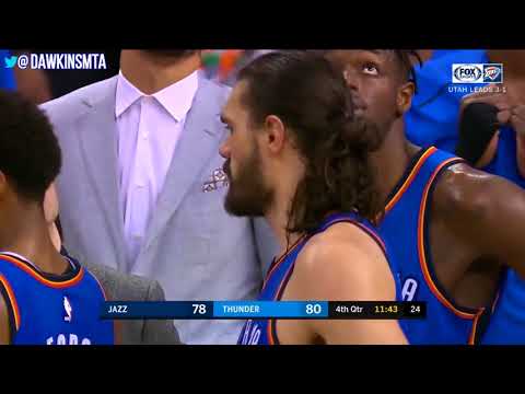 Russell Westbrook UNREAL COMEBACK WCR1 Game 5 OKC Thunder vs Jazz 45 15 7! OKC Feed! | Fre