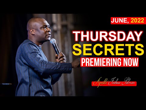 THURSDAY SECRETS, 2ND JUNE 2022  APOSTLE JOSHUA SELMAN | Commanding Your Morning