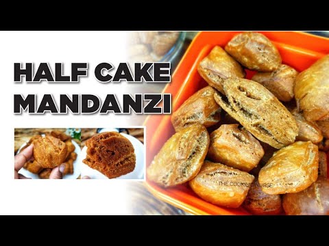 HOW TO MAKE CRISPY FLAKY HALF CAKES | MANDAZI RECIPE | The cooking nurse