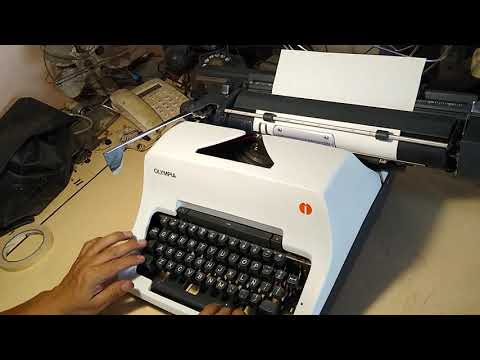 Maquina de escribir antigua OLIVETTI LEXICON AÑO 1948