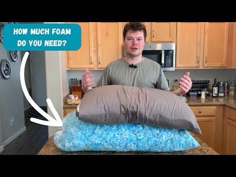 How Much Do You Need? | Shredded Memory Foam Filling for Bean Bag | Dr DUDU
