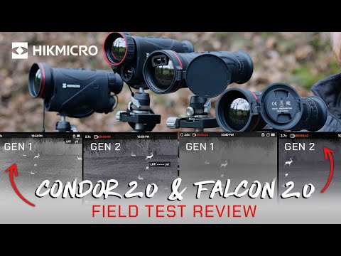 The NEW (2025) HIKMICRO Condor 2.0 and Falcon 2.0 Thermal Imager Monoculars - Field Test