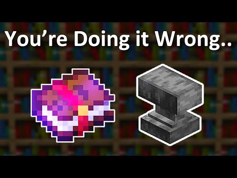 How to PROPERLY Enchant With Anvil in Minecraft 1.21 | Avoid "Too Expensive" | Sword, Pickaxe, Bow..