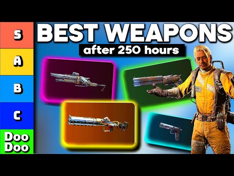 ARC Raiders EVERY WEAPON RANKED - BEST WEAPON TIER LIST TO DESTROY ARC (250+ hours)
