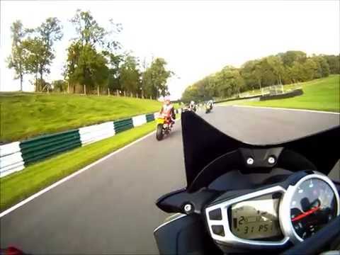 triumph street triple R 2013 model at cadwell park trackday inters