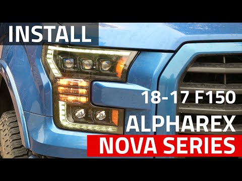 F150 AlphaRex NOVA Headlights - WOW!
