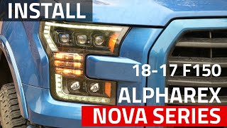 F150 AlphaRex NOVA Headlights - WOW!
