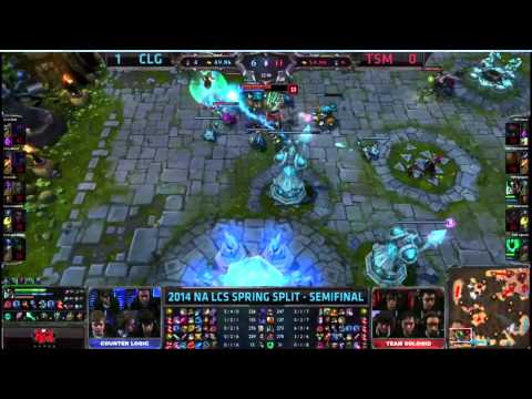 Bjergsen Karma Pentakill TSM vs CLG - NA Playoffs