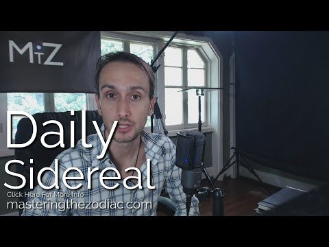 Daily Sidereal Astrology: Thursday August 6th 2015 - A Practical Vision