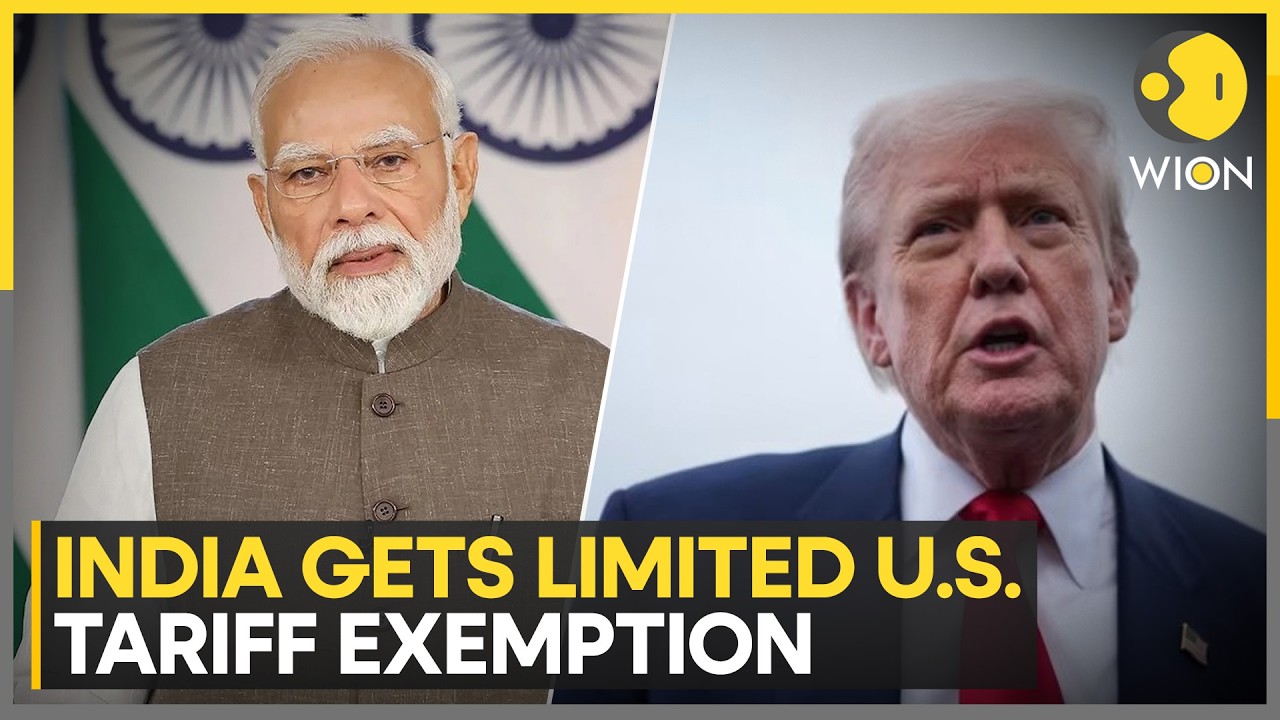 Specialty Drug Escape US Tariffs: India Among 20 Jurisdictions Getting Drug Tariff Relief | WION