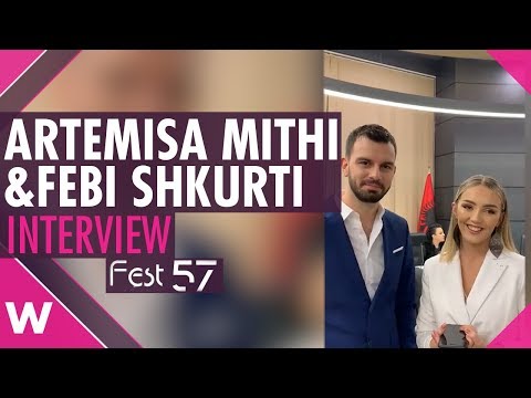 Artemisa Mithi & Febi Shkurti (FiK 57) “Dua ta besoj” Interview | wiwibloggs