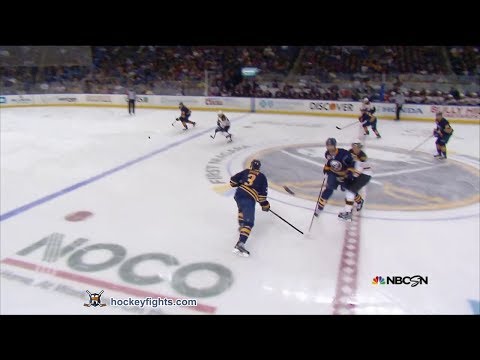 Adam McQuaid vs John Scott Oct 23, 2013